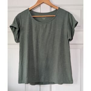 L.L. Bean Camden Hills Tee in Sea Green